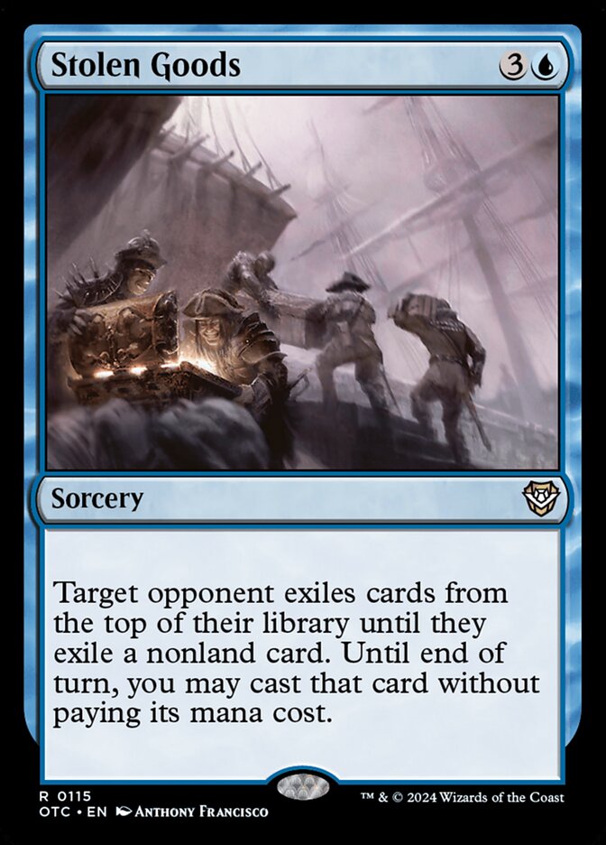 Stolen Goods front