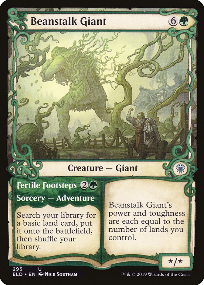 Beanstalk Giant // Fertile Footsteps front