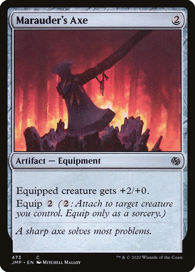 Marauder's Axe front
