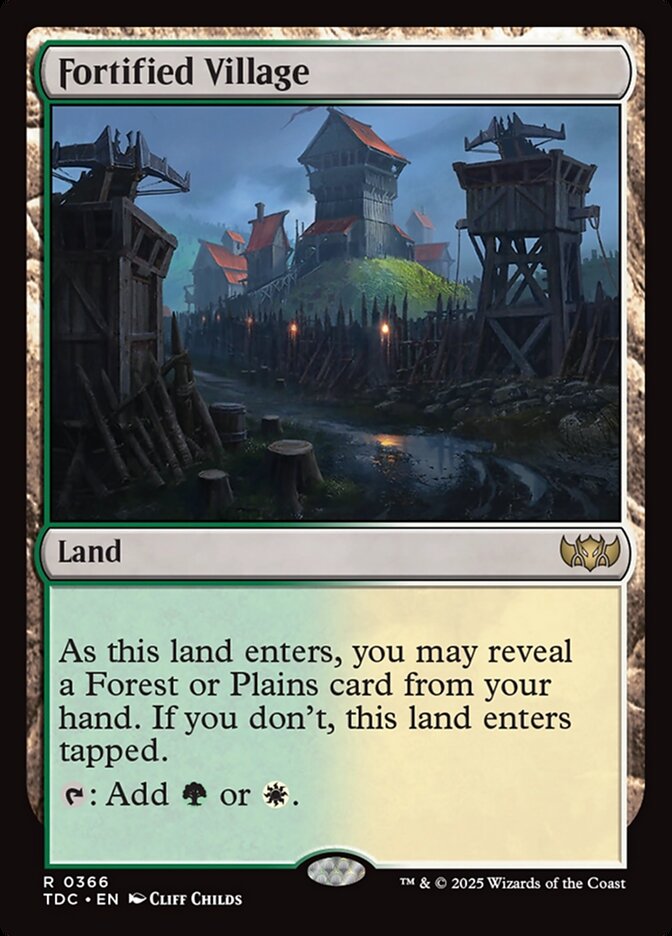 Fortified Village front