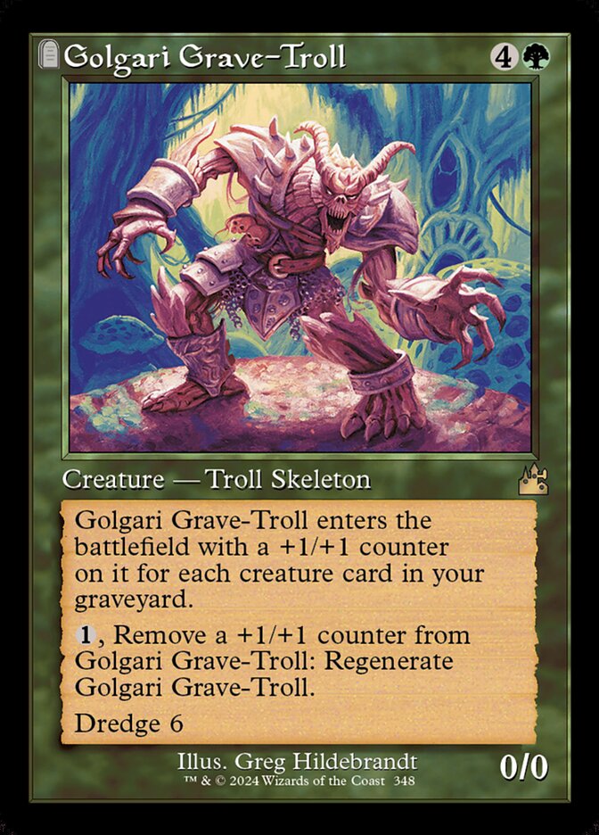 Golgari Grave-Troll front