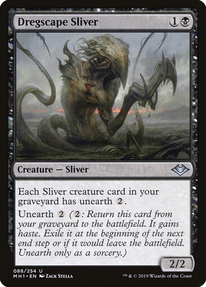 Dregscape Sliver front