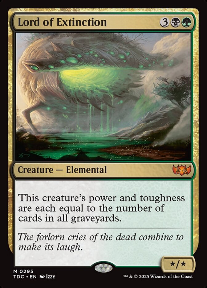 Lord of Extinction front