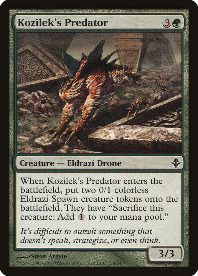 Kozilek's Predator front