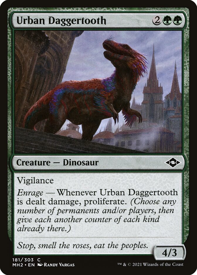 Urban Daggertooth front