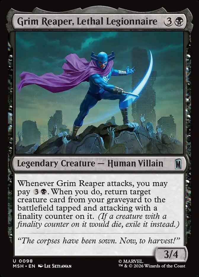 Grim Reaper, Lethal Legionnaire