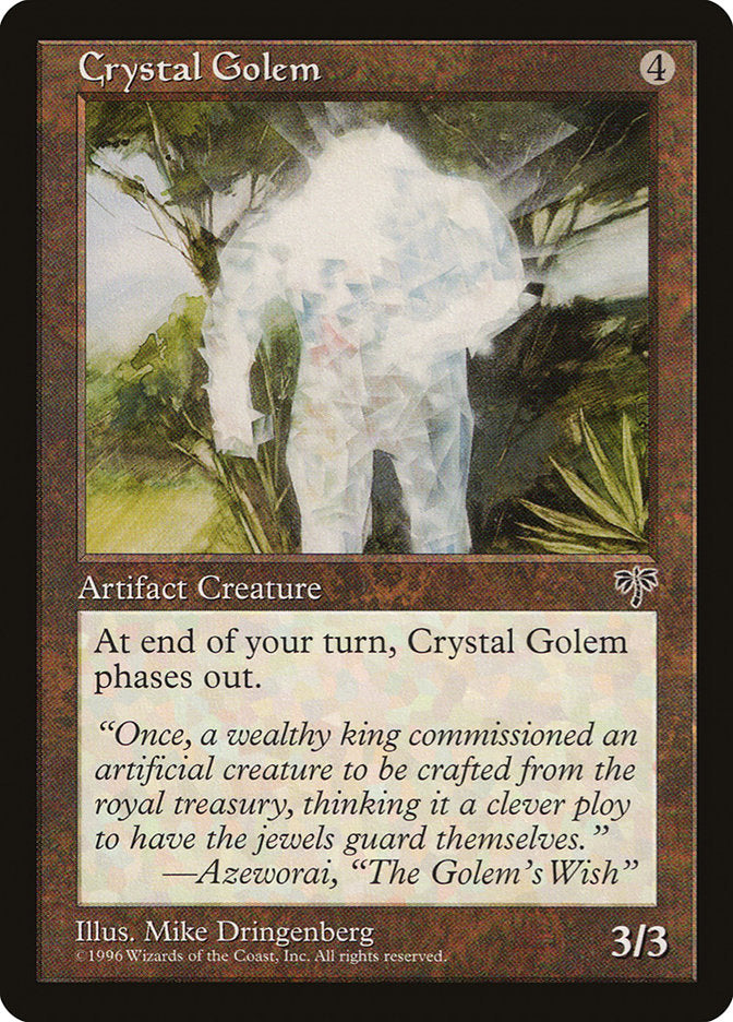 Crystal Golem front