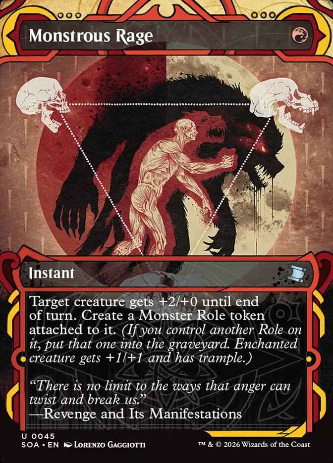 Monstrous Rage (Borderless)
