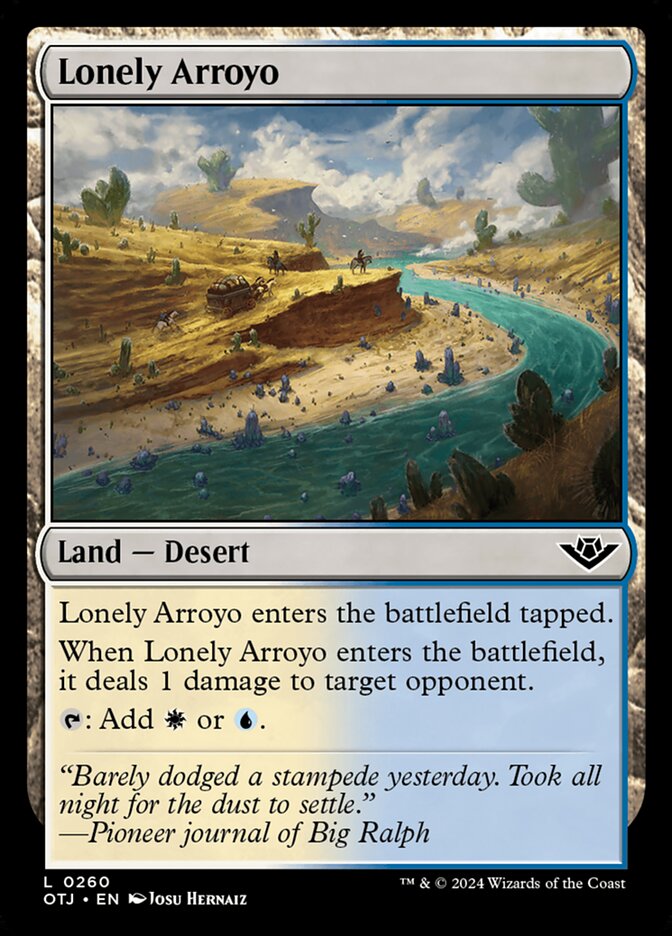 Lonely Arroyo front