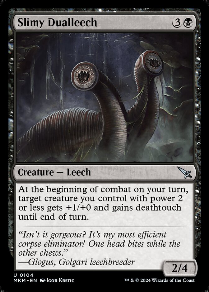 Slimy Dualleech front