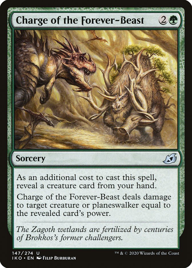 Charge of the Forever-Beast front