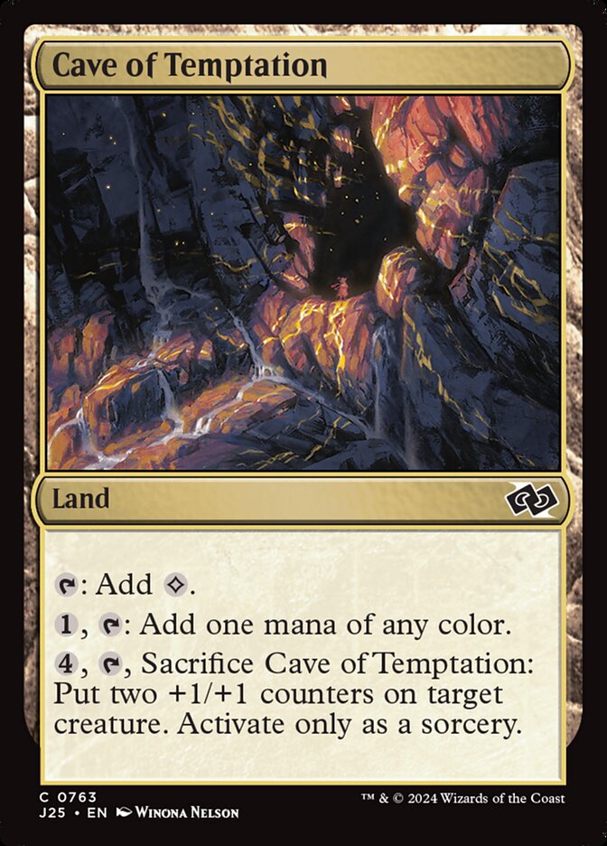 Cave of Temptation front