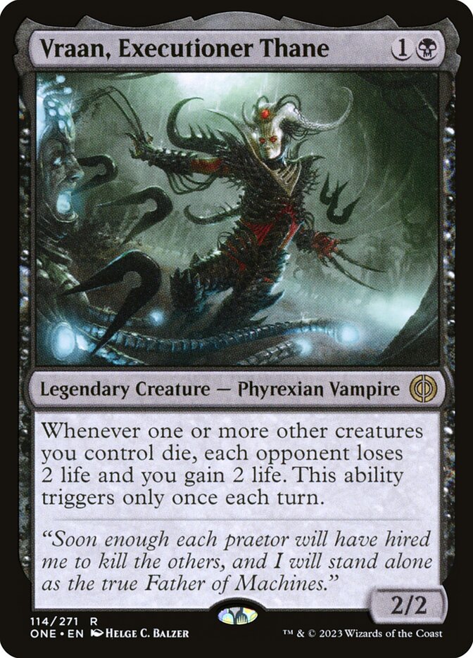 Vraan, Executioner Thane front