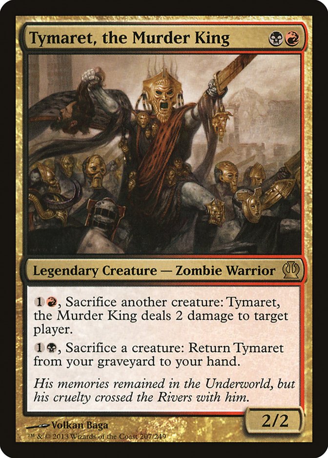 Tymaret, the Murder King front