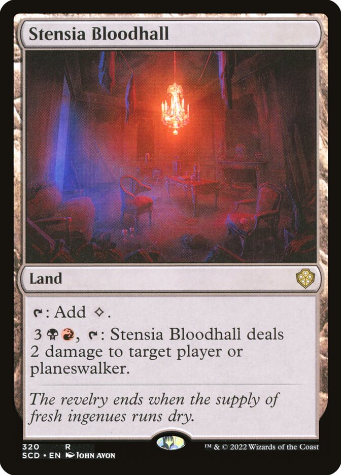 Stensia Bloodhall front