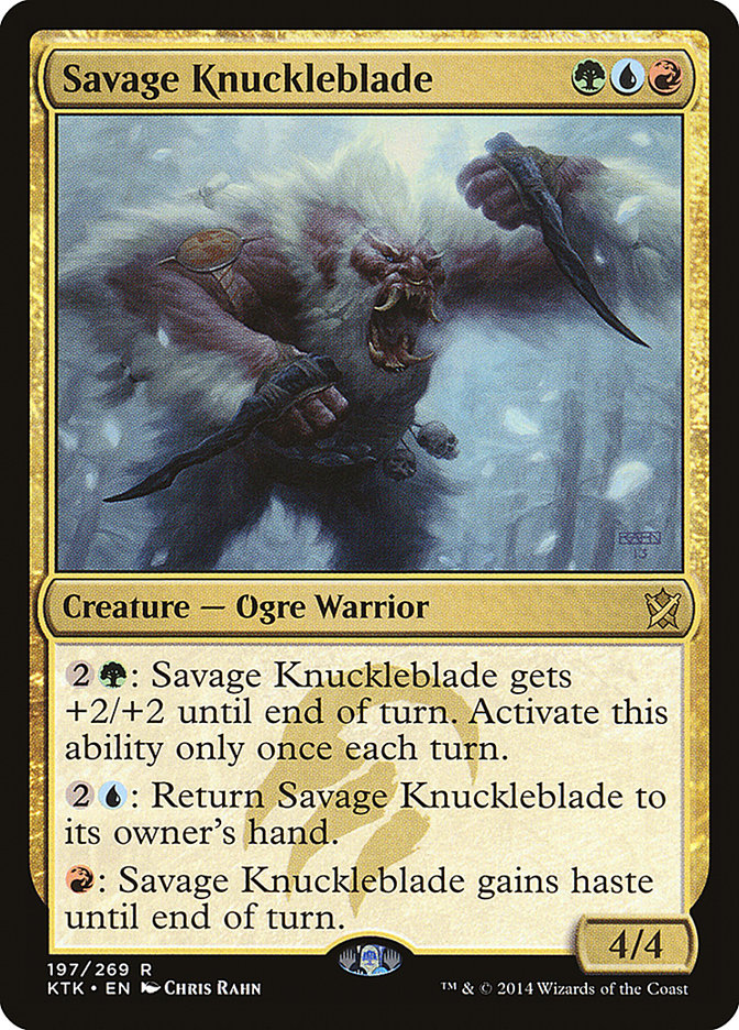 Savage Knuckleblade front