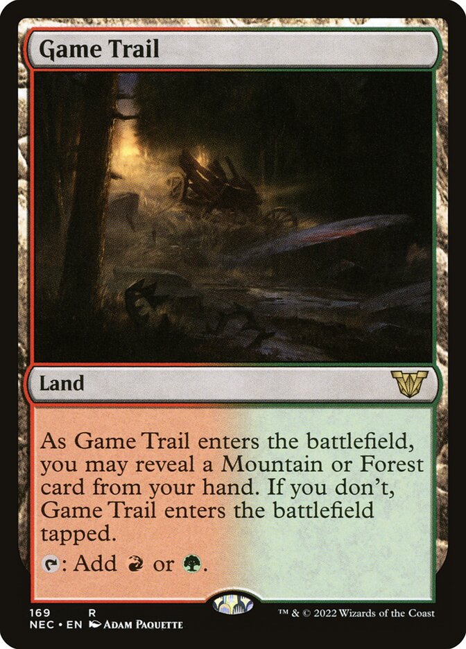Game Trail front