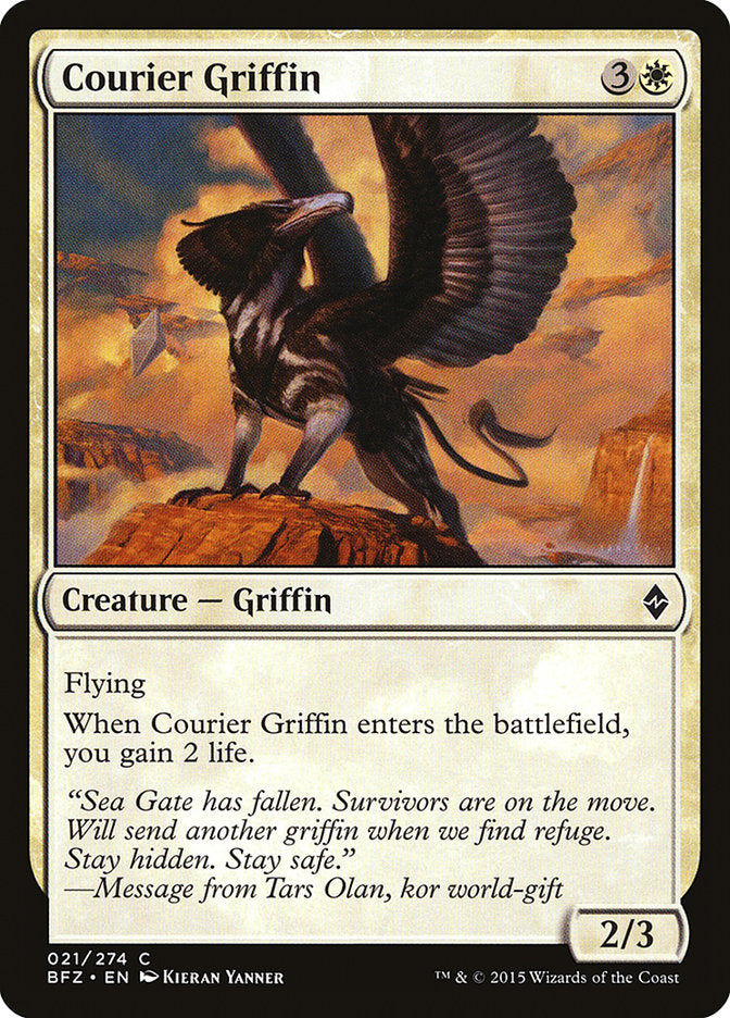 Courier Griffin front