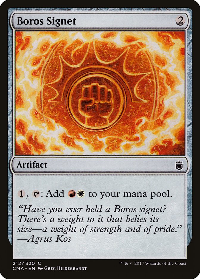 Boros Signet front
