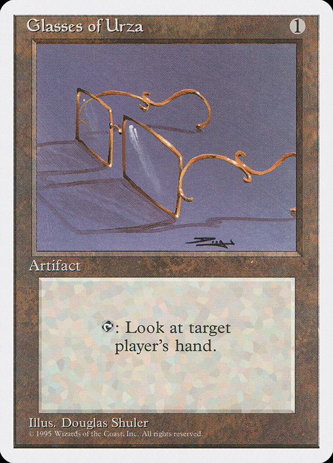 Glasses of Urza front