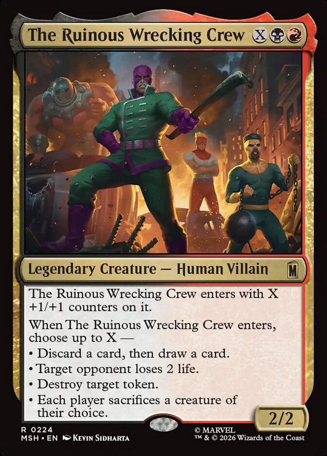 The Ruinous Wrecking Crew front