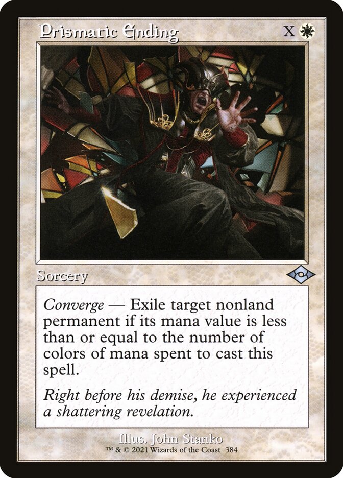 Prismatic Ending front