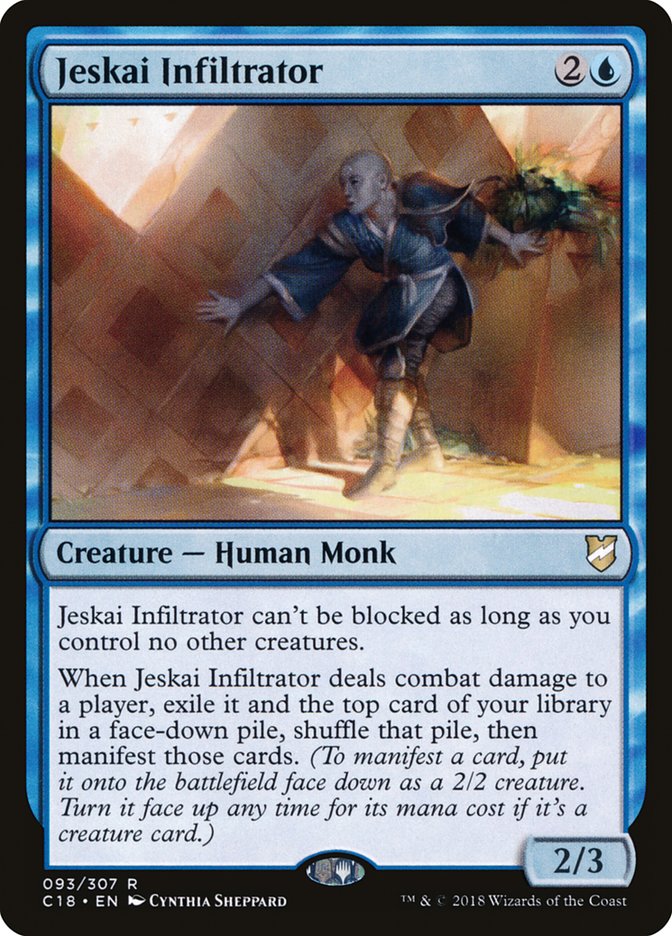 Jeskai Infiltrator front