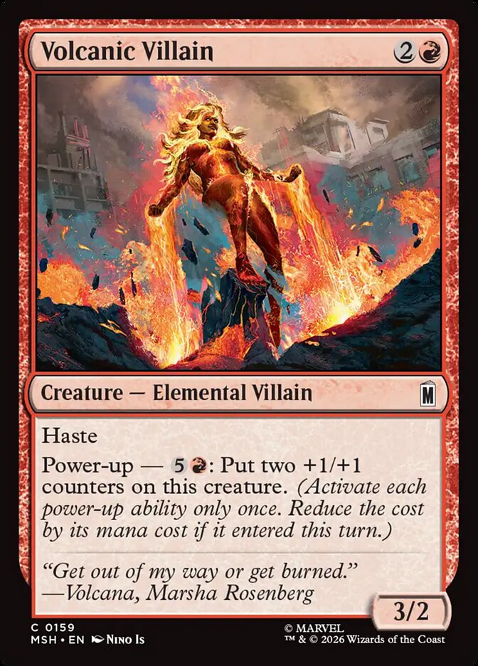 Volcanic Villain front