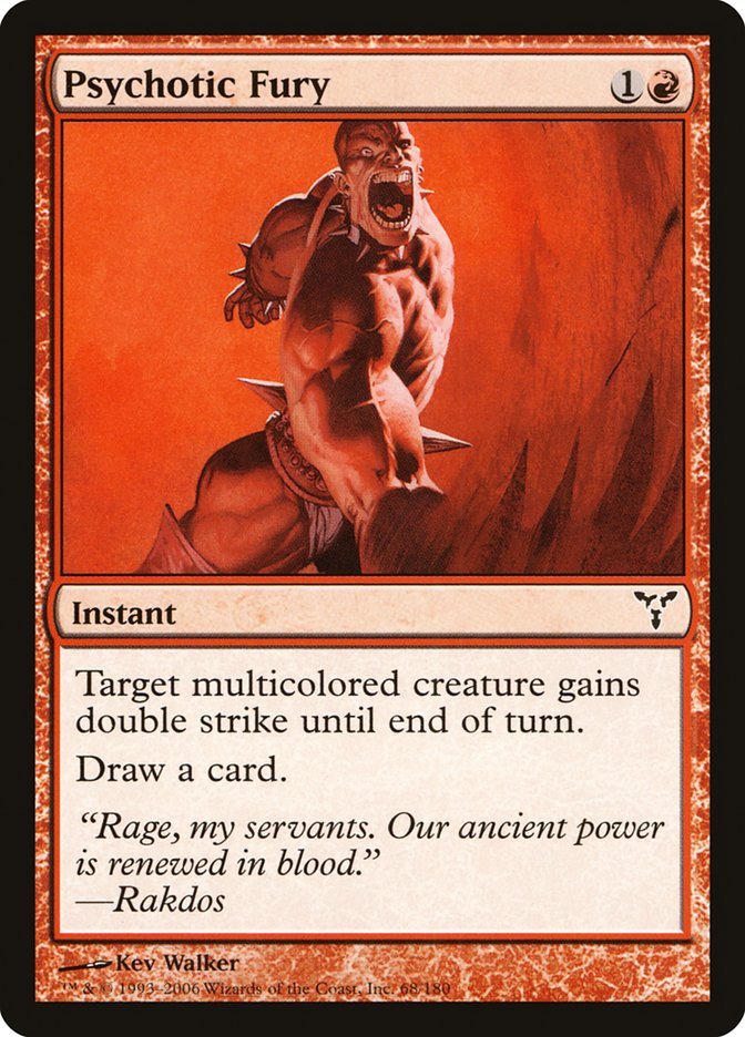 Psychotic Fury front