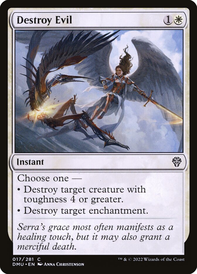 Destroy Evil front
