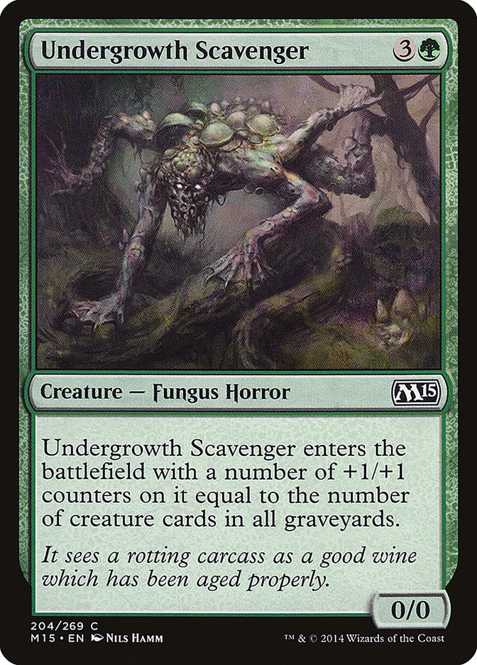 Undergrowth Scavenger front