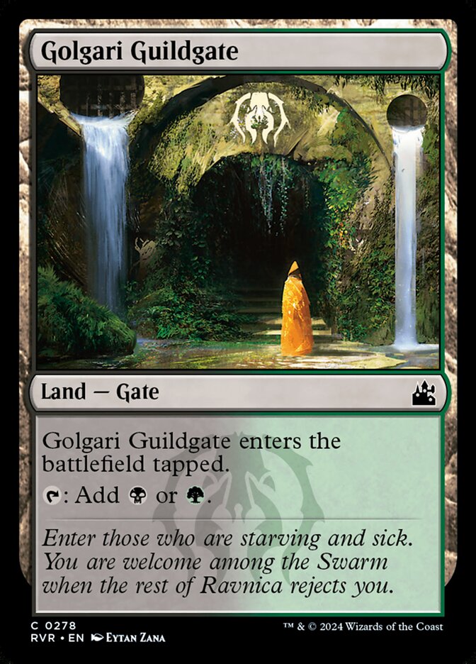 Golgari Guildgate front