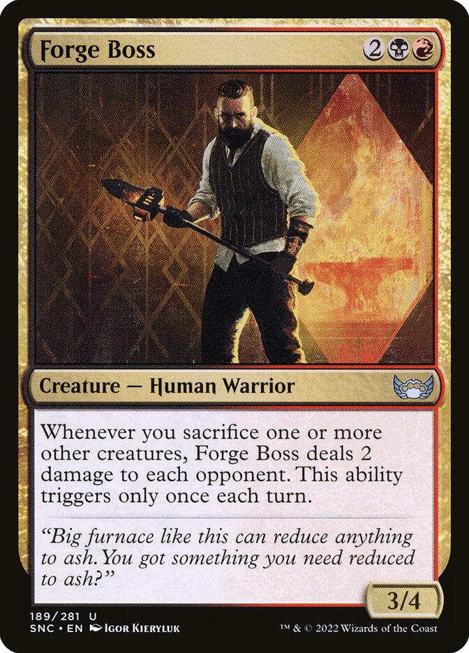 Forge Boss front