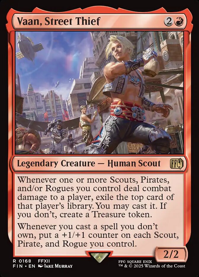 Vaan, Street Thief front
