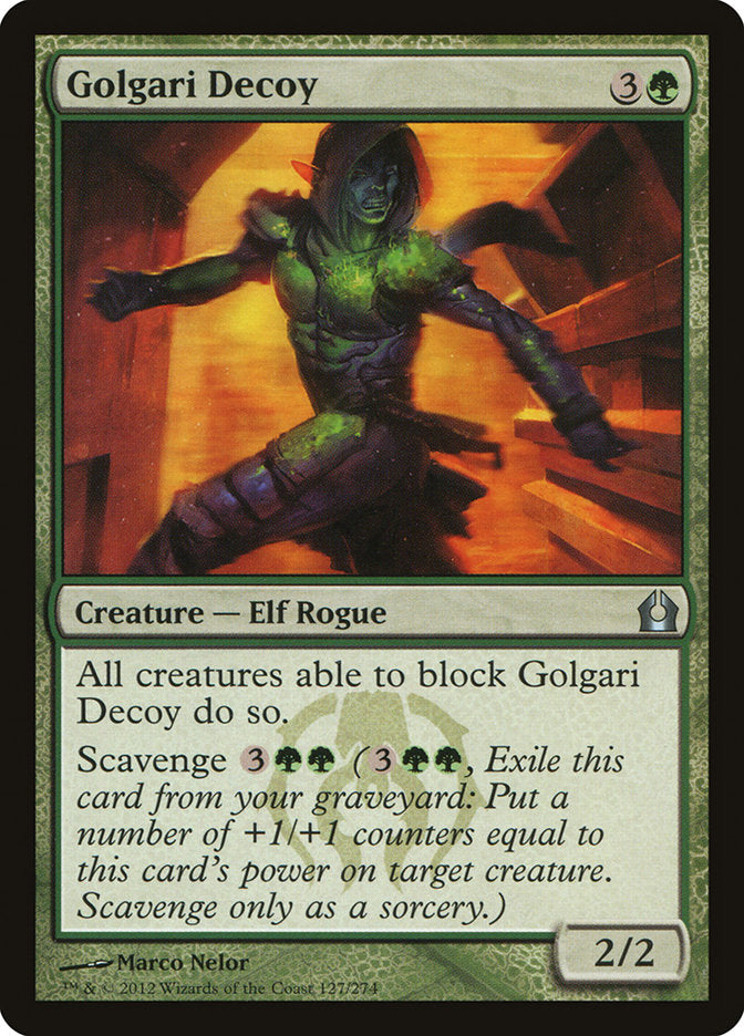 Golgari Decoy front