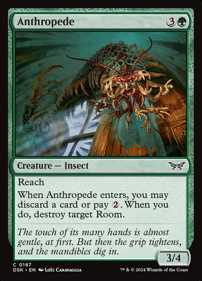 Anthropede front