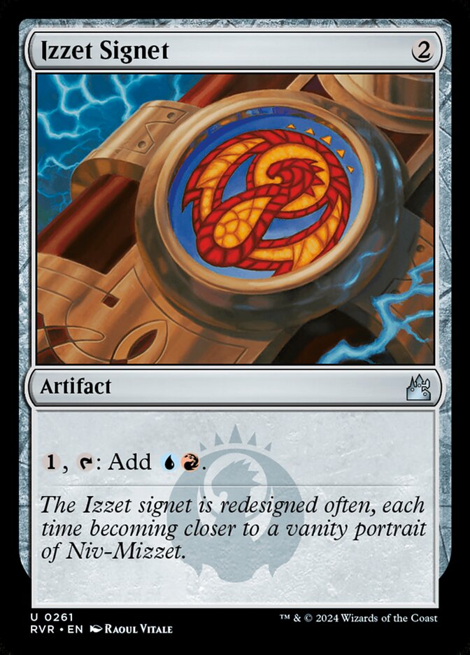 Izzet Signet front