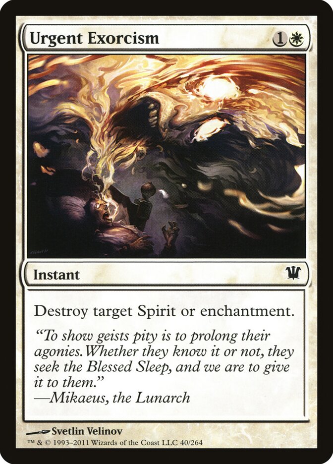 Urgent Exorcism front