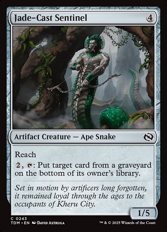 Jade-Cast Sentinel front