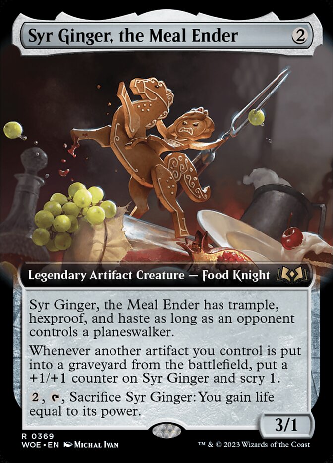 Syr Ginger, the Meal Ender front