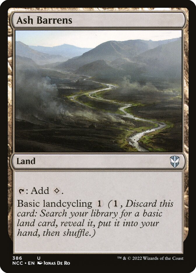 Ash Barrens front