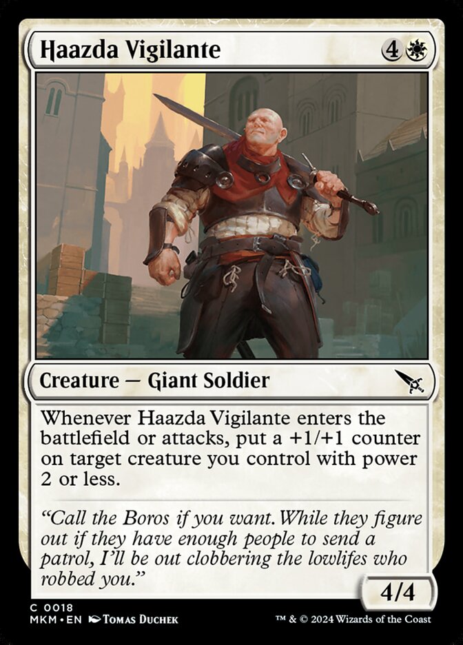 Haazda Vigilante front