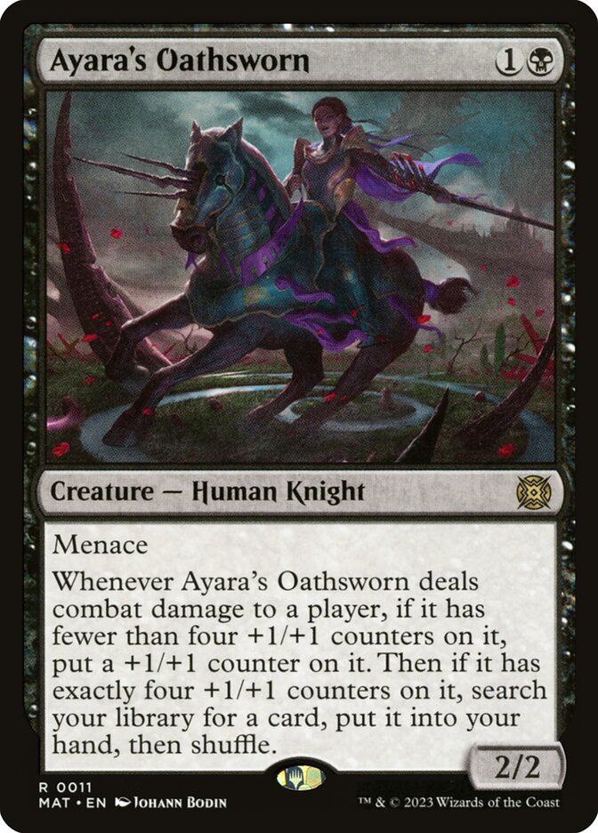 Ayara's Oathsworn front