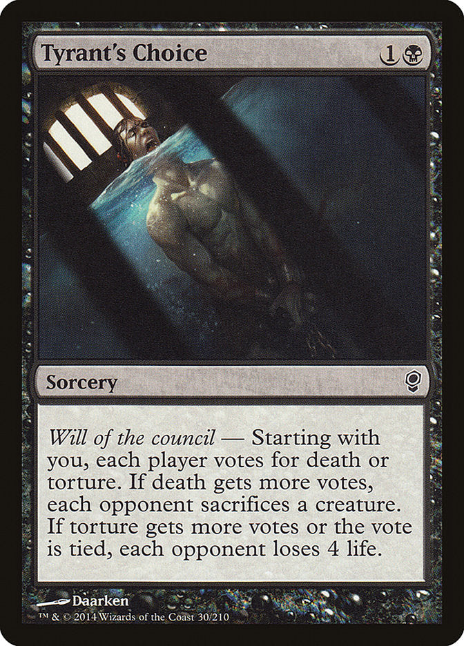 Tyrant's Choice front