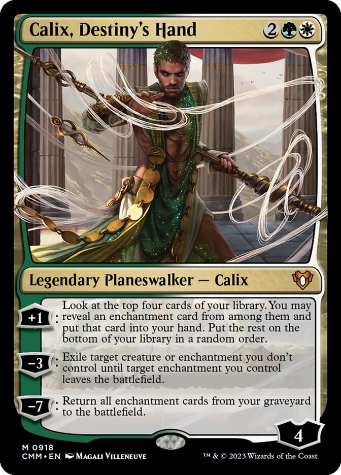Calix, Destiny's Hand front