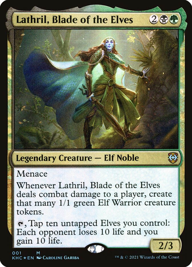Lathril, Blade of the Elves front