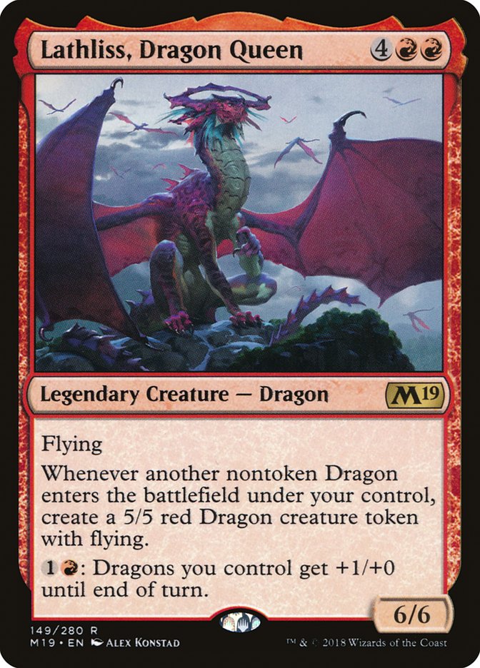 Lathliss, Dragon Queen front