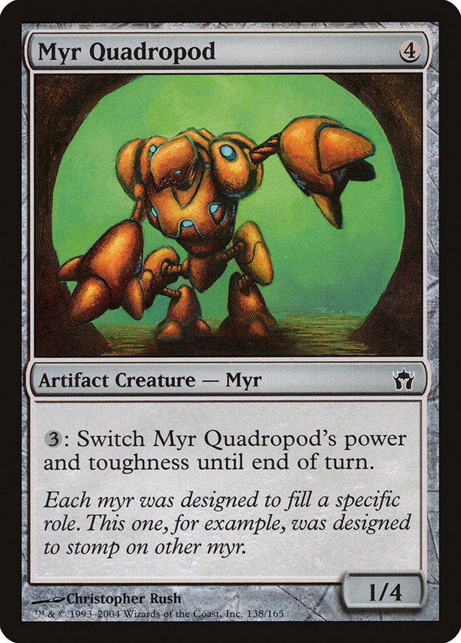 Myr Quadropod front