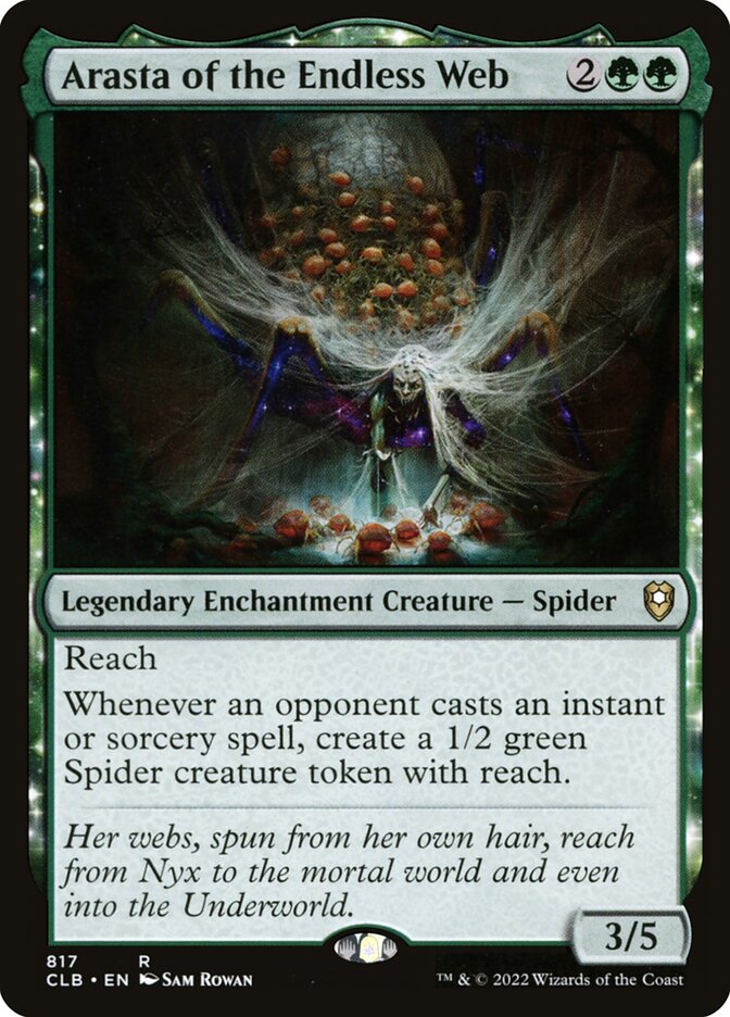 Arasta of the Endless Web front