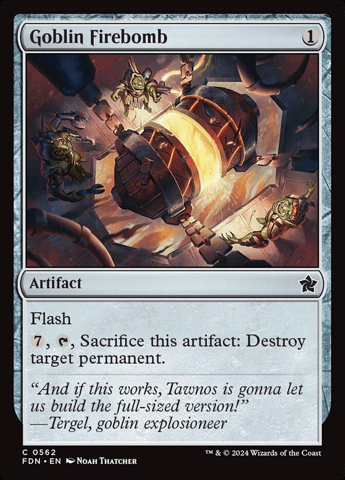 Goblin Firebomb front